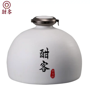 酣客 2021年 半月坛整箱装 53度大曲酱香型白酒十年坛装陈酿